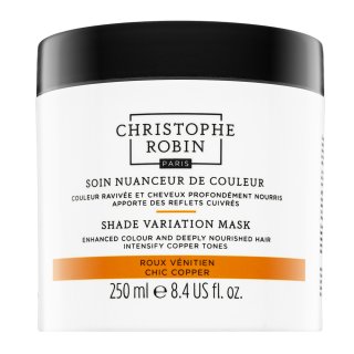 Christophe Robin Shade Variation Mask mască pentru a revigora nuanțe de cupru Chic Copper 250 ml