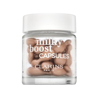 Clarins Milky Boost Capsules fond de ten lichid pentru o piele luminoasă și uniformă 03 30 x 0,2 ml