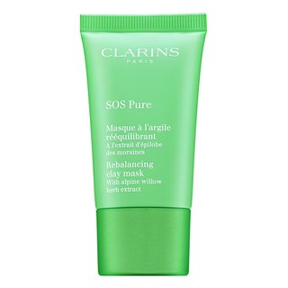 Clarins SOS Pure Rebalancing Clay Mask mască de curățare pentru piele normală / combinată 15 ml