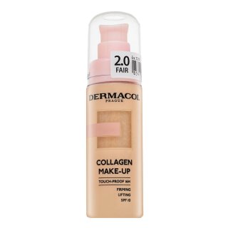 Dermacol Collagen Make-Up fond de ten acoperire extremă SPF 30 2.0 Fair 20 ml