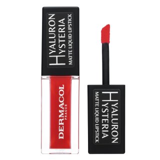 Dermacol Hyaluron Hysteria Matte Liquid Lipstick ruj lichid cu efect matifiant No.07 4,5 ml