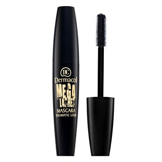 Dermacol Mega Lashes Mascara Dramatic Look mascara pentru alungire si volum Black 13 ml