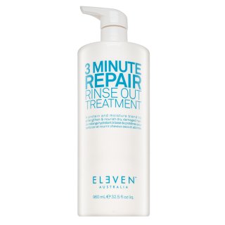Eleven Australia 3 Minute Repair Rinse Out Treatment mască pentru întărire pentru păr foarte uscat si deteriorat 960 ml