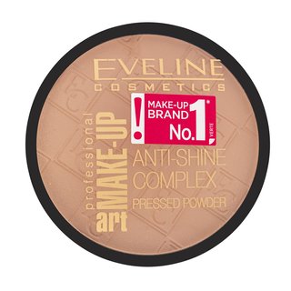 Eveline Make-Up Art Anti-Shine Complex Pressed Powder pudră pentru o piele luminoasă și uniformă 32 Natural 14 g