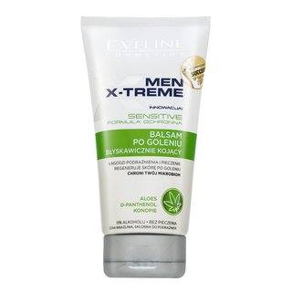 Eveline Men X-treme After Shave Balm+ Moisturising Cream gel multifuncțional de curățare și exfoliere pentru piele problematică 150 ml