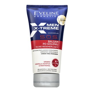 Eveline Men X-treme SOS After Shave Balm gel multifuncțional de curățare și exfoliere pentru piele problematică 150 ml