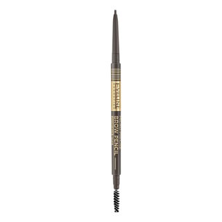 Eveline Micro Precise Brow Pencil creion sprâncene 2în1 01 Taupe