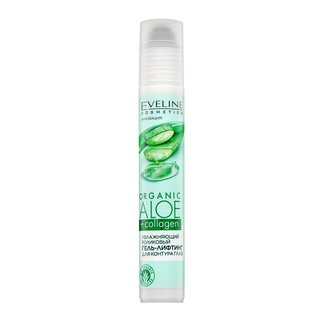 Eveline Organic Aloe+Collagen Moisturizing Roll On Eye Contour roll-on cu efect de hidratare 15 ml