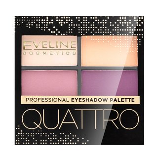 Eveline Quattro Professional Eyeshadow Palette paletă cu farduri de ochi 3 3,2 g