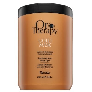 Fanola Oro Therapy 24k Gold Mask mască pentru toate tipurile de păr 1000 ml