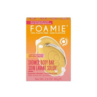 Foamie Gel de duș solid Shower Body Bar Summer Shower 80 g