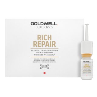 Goldwell Dualsenses Rich Repair Intensive Conditioning Serum tratament pentru păr pentru păr uscat si deteriorat 12 x 18 ml