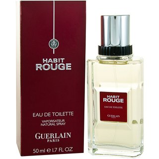 Guerlain Habit Rouge Eau de Toilette bărbați 50 ml