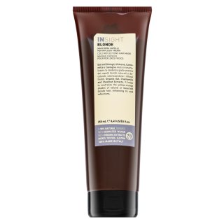 Insight Blonde Cold Reflections Hair Mask mască pentru nuanțe reci de păr blond 250 ml