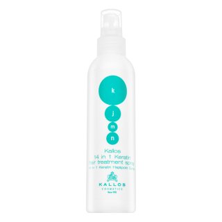Kallos 14in1 Keratin Hair Treatment Spray spray pentru întărire, fără clătire pentru toate tipurile de păr 200 ml