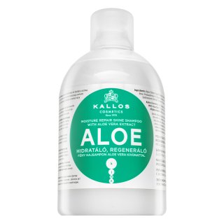 Kallos Aloe Moisture Repair Shine Shampoo șampon hrănitor pentru finețe și strălucire a părului 1000 ml
