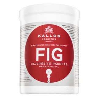 Kallos Fig Booster Hair Mask mască pentru întărire pentru toate tipurile de păr 1000 ml