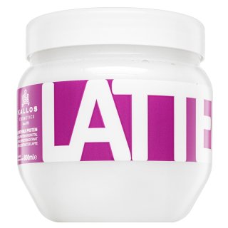 Kallos Latte Hair Mask mască pentru întărire pentru par vopsit, decolorat și tratat chimic 800 ml