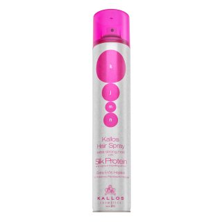 Kallos Silk Protein Hair Spray Extra Strong Hold fixativ puternic pentru păr 500 ml