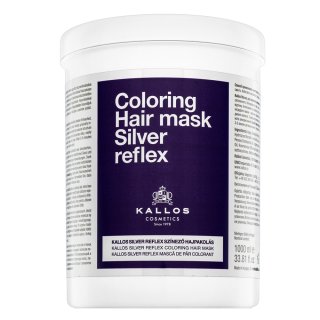 Kallos Silver Reflex Hair Mask mască de neutralizare pentru păr blond platinat si grizonat 1000 ml