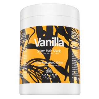 Kallos Vanilla Shine Hair Mask mască pentru întărire pentru finețe și strălucire a părului 1000 ml