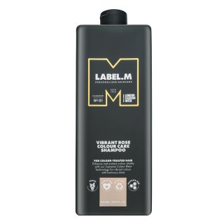 Label.M Vibrant Rose Colour Care Shampoo șampon protector pentru păr vopsit 1000 ml