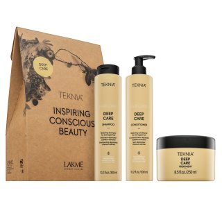 Lakmé Teknia Deep Care Pack set pentru păr deteriorat 300 ml + 300 ml + 250 ml