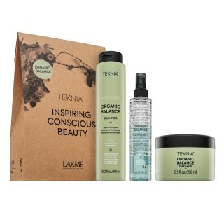 Lakmé Teknia Organic Balance Pack set pentru toate tipurile de păr 300 ml + 250 ml + 100 ml