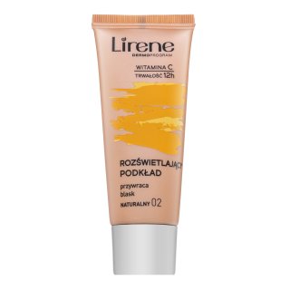 Lirene Brightening Fluid with Vitamin C 02 Natural make-up fluid pentru uniformizarea culorii tenului 30 ml