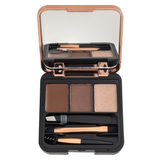 Makeup Revolution Brow Sculpt Kit - Medium paleta pentru machiaj sprancene