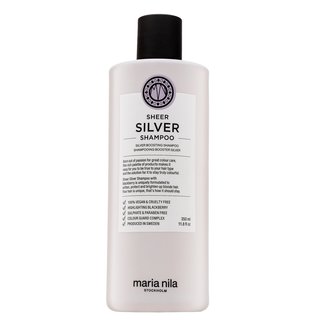 Maria Nila Sheer Silver Shampoo șampon pentru păr blond platinat si grizonat 350 ml