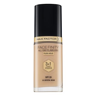 Max Factor Facefinity All Day Flawless Flexi-Hold 3in1 Primer Concealer Foundation SPF20 fond de ten lichid 3in1 33 30 ml