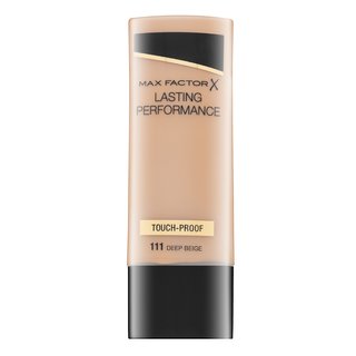 Max Factor Lasting Performance Long Lasting Make-Up machiaj persistent pentru o piele luminoasă și uniformă 111 Deep Beige 35 ml