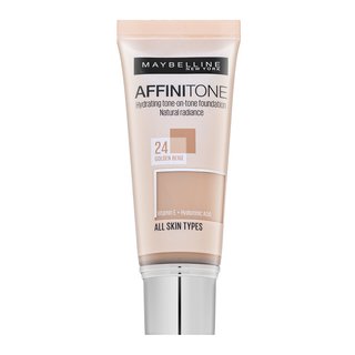 Maybelline Affinitone Hydrating tone-on-tone Foundation fond de ten lichid cu efect de hidratare 24 Golden Beige 30 ml