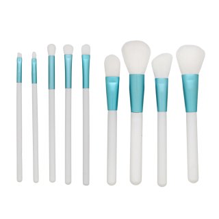 MIMO Makeup Brush Set White 9 Pcs set perii machiaj