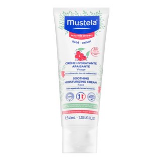 Mustela Bébé Soothing Moisturizing Face Cream Loțiune calmantă pentru copii 40 ml