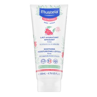 Mustela Bébé Soothing Moisturizing Lotion loțiune hidratantă pentru corp pentru piele sensibilă 200 ml