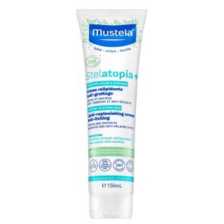 Mustela Stelatopia+ crema calmanta hrănitoare Lipid-Replenishing Cream Anti-Itching 150 ml