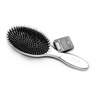 Olivia Garden Ceramic+Ion Supreme Combo Silver perie de păr cu peri de nailon și de mistreț