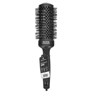 Olivia Garden Expert Blowout Shine Round Brush Black 45 mm perie de păr