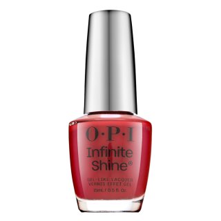 OPI Infinite Shine Gel-Like Lacquer lac de unghii cu efect de gel Big Apple Red 15 ml