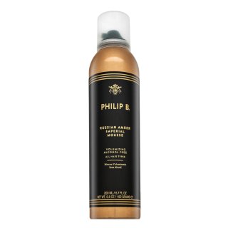 PHILIP B Russian Amber Imperial Mousse spumă întăritoare pentru volum și strălucire 200 ml