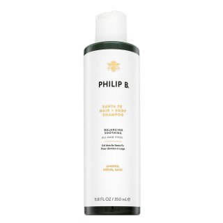PHILIP B Santa Fe Hair + Body Shampoo șampon și gel de duș 2 în 1 cu efect revigorant 350 ml