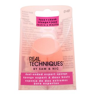 Real Techniques Dual Ended Expert Sponge burete pentru make-up 2în1