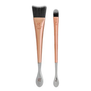 Real Techniques Face + Eye Jar Brush set perii machiaj