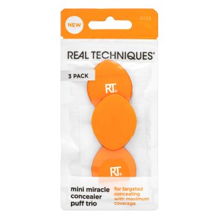 Real Techniques Mini Miracle Concealer Puff Trio burete pentru make-up