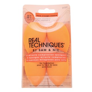 Real Techniques Miracle Complexion Sponges 4 pcs burete pentru make-up