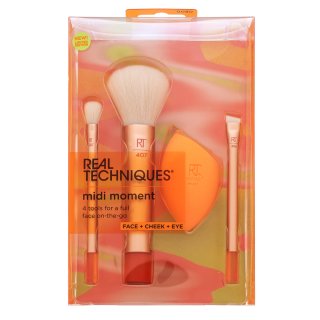 Real Techniques Orange Crush Midi Moment Set set perii machiaj