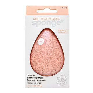 Real Techniques Sponge+ Miracle Cleansing Sponge burete pentru curatare pentru toate tipurile de ten