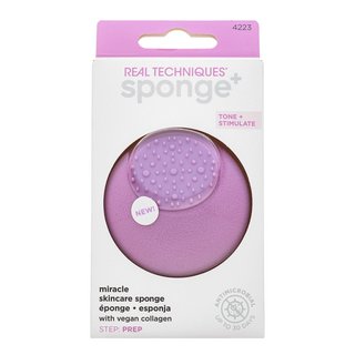 Real Techniques Sponge+ Miracle Skincare Sponge burete exfoliant blând pentru fata si corp